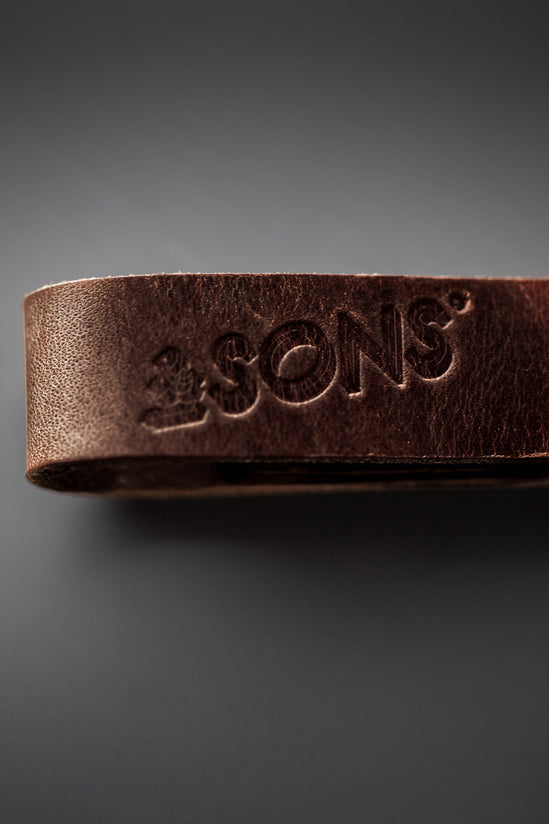Brown Leather Key Fob