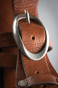 Damsons Ranch Belt Brown
