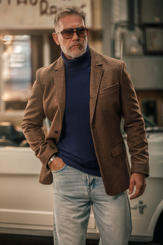 McQueen Clay Blazer Brown