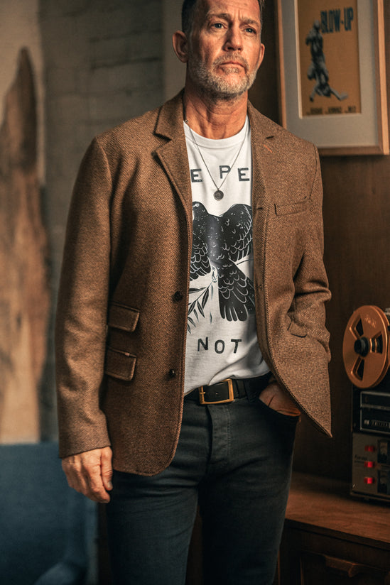 McQueen Clay Blazer Brown