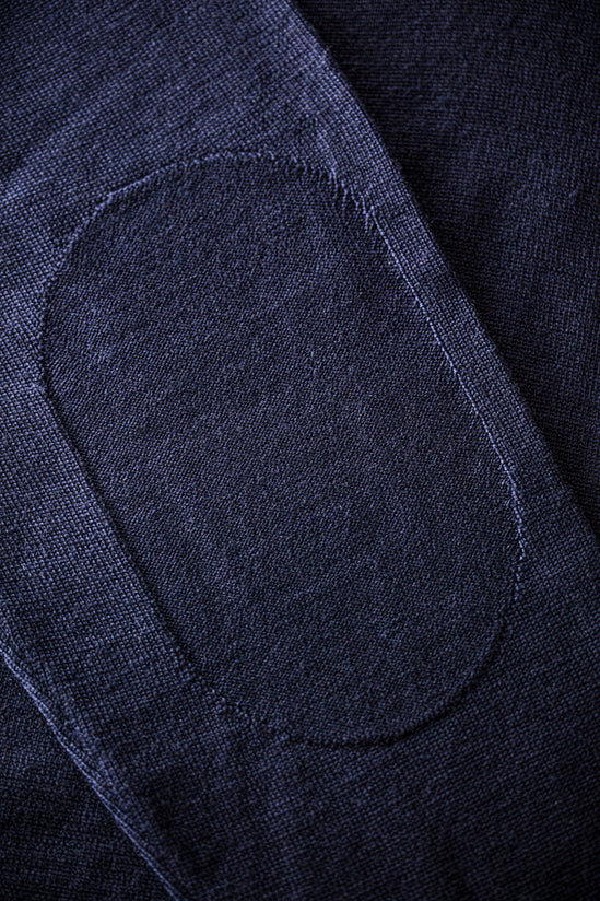 McQueen Taylor Roll Neck Knit Navy