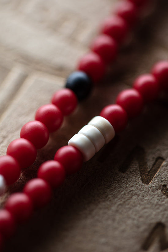 Big Sky Necklace Red/Silver
