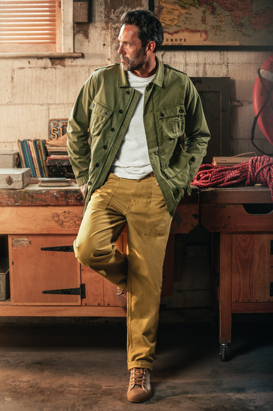 Shale Vintage Military Pant Khaki