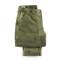 &SONS Fatigue Pant Army Green