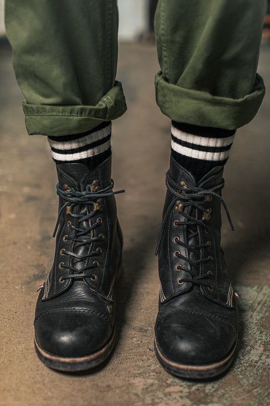 Patrick Sock Black/White