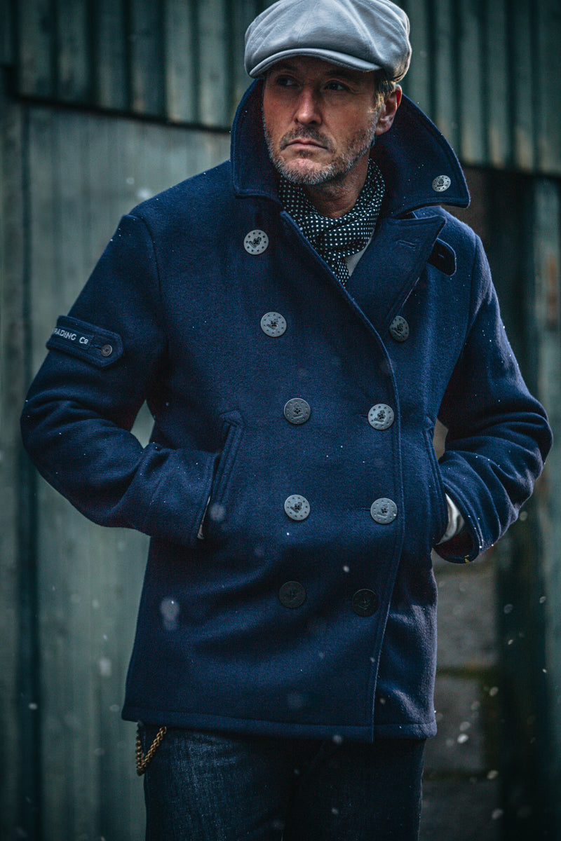 The Origins of our Iconic Peacoat – &SONS