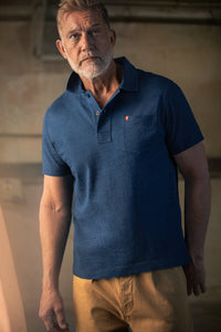 SALVAGE STOCK Kennedy Polo Indigo