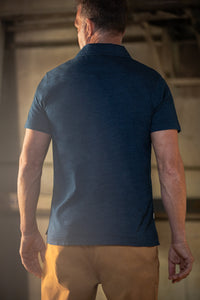 SALVAGE STOCK Kennedy Polo Indigo