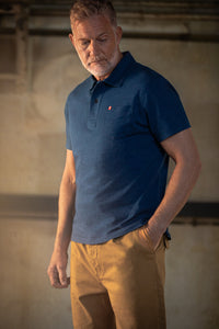 SALVAGE STOCK Kennedy Polo Indigo