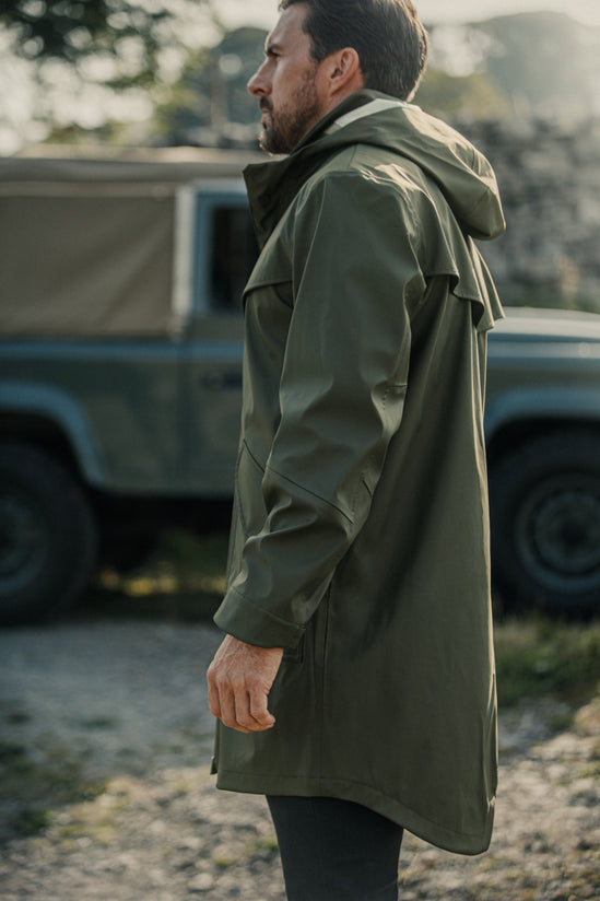Ark Raincoat Green