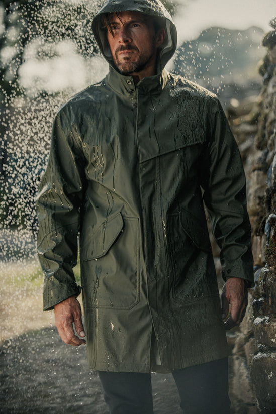 Ark Raincoat Green