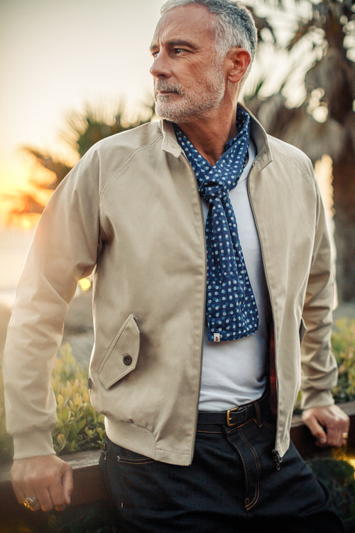 &SONS Rebel Harrington Jacket Stone - Main Image