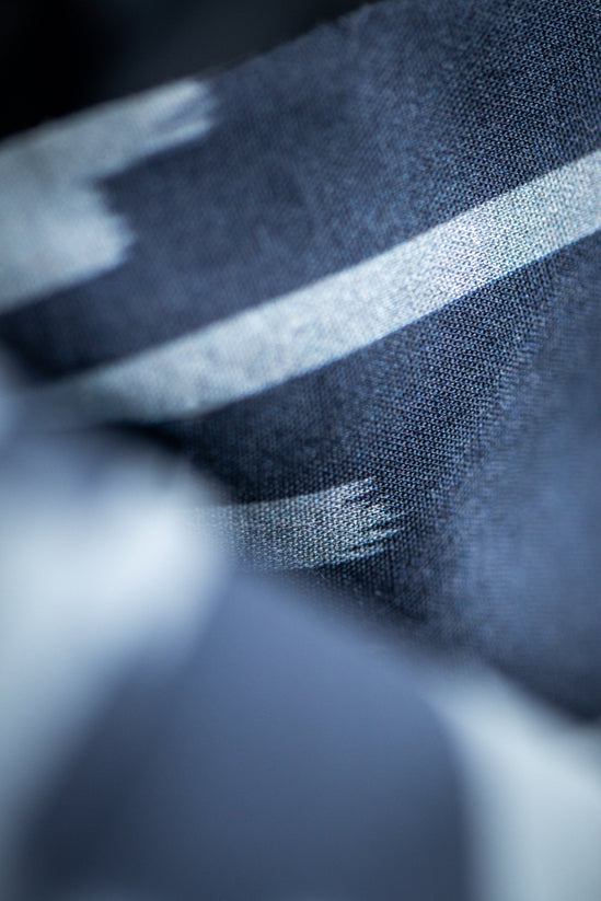 Damsons Cotton Long Scarf Blue