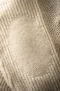 Isaac Shawl Collar Knit Natural