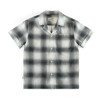 Ansel Check Shirt Monochrome
