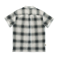 Ansel Check Shirt Monochrome
