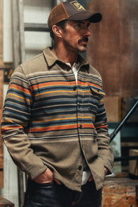 Bedrock Blanket Stripe Shirt Fawn/Orange Stripe