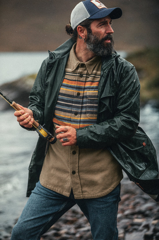 Bedrock Blanket Stripe Shirt Fawn/Orange Stripe