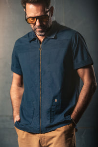 Cabana Shirt Dark Denim Blue
