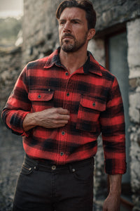 Carder Shirt Red/Black