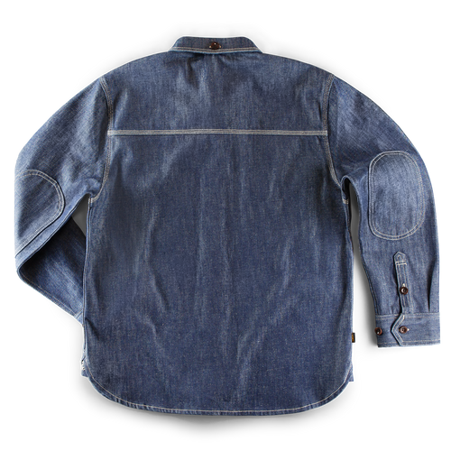 Cassidy Selvedge Denim Shirt Indigo | &SONS