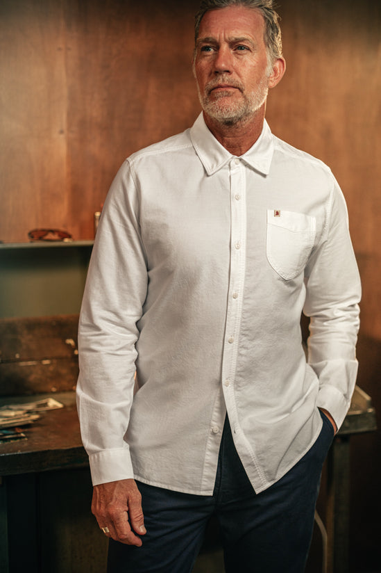 Marston Classic Oxford Shirt White