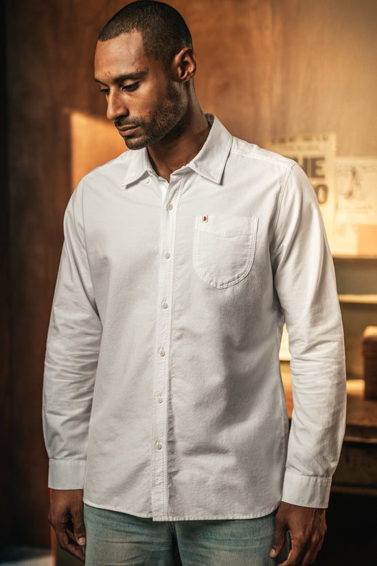Marston Classic Oxford Shirt White