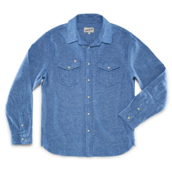 Coast Long Sleeve Shirt Blue Chambray