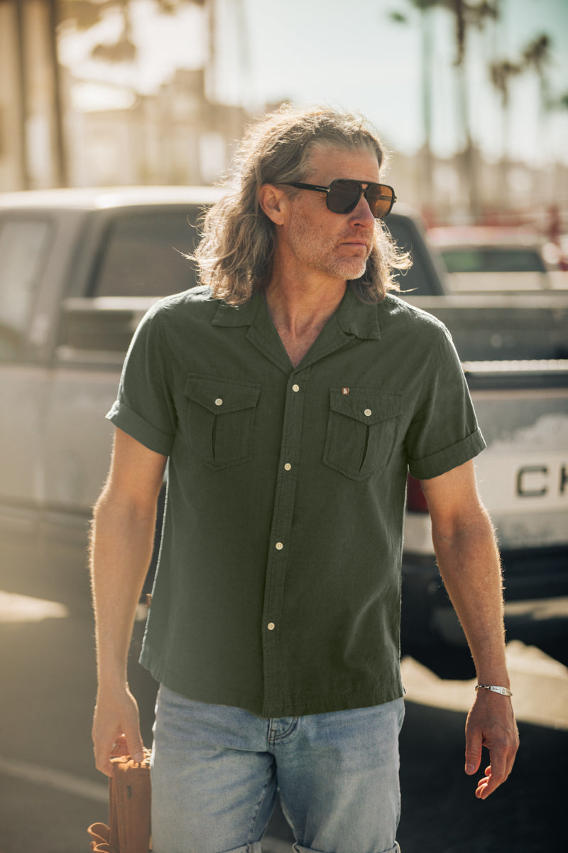 Coast Shirt Forest Green