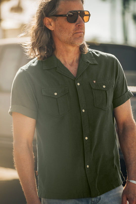Coast Shirt Forest Green