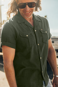 Coast Shirt Forest Green