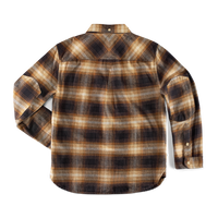 SALVAGE STOCK Douglas Check Shirt Brown