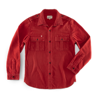 SALVAGE STOCK Gabriel Shirt Red