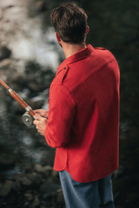 SALVAGE STOCK Gabriel Shirt Red