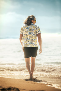 Island Aloha Shirt Off White