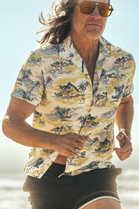 Island Aloha Shirt Off White