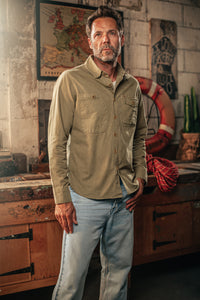 Jacob Pocket Shirt Khaki