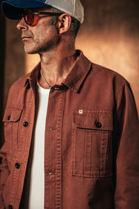 SALVAGE STOCK Milton Shirt Auburn