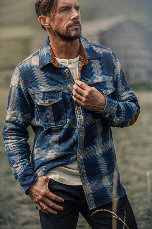 SALVAGE STOCK Eiger Mountain Shirt Lake Blue