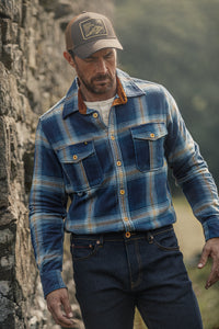SALVAGE STOCK Eiger Mountain Shirt Lake Blue