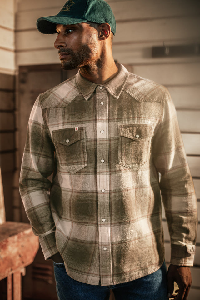 SALVAGE STOCK River Stone Western Shirt