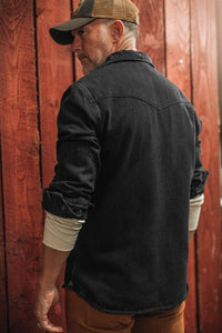 Saw Tooth Shirt Black