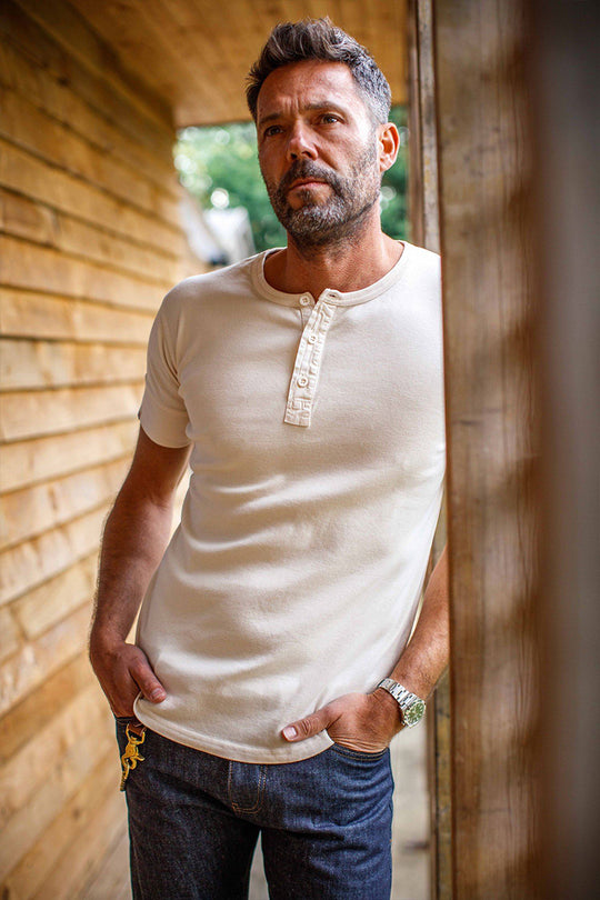 Elder Henley Short Sleeve 2 Pack – x2 Raw