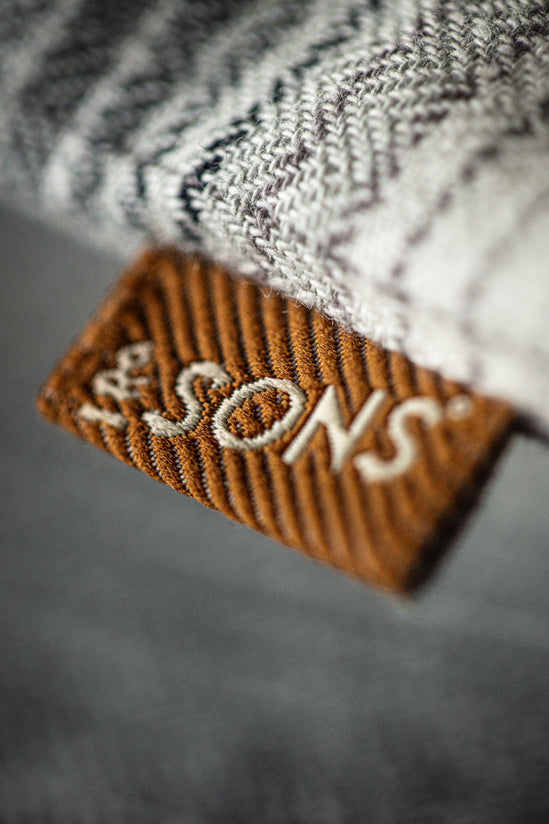 Ansel Check Shirt Monochrome