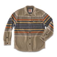 Bedrock Blanket Stripe Shirt Fawn/Orange Stripe