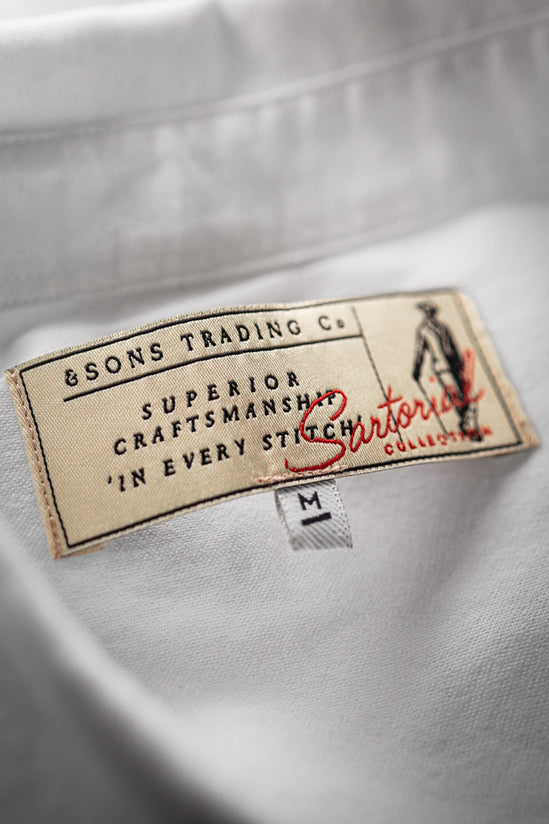Marston Classic Oxford Shirt White