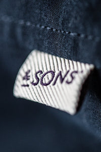SALVAGE STOCK Denver Quilted Shirt Navy