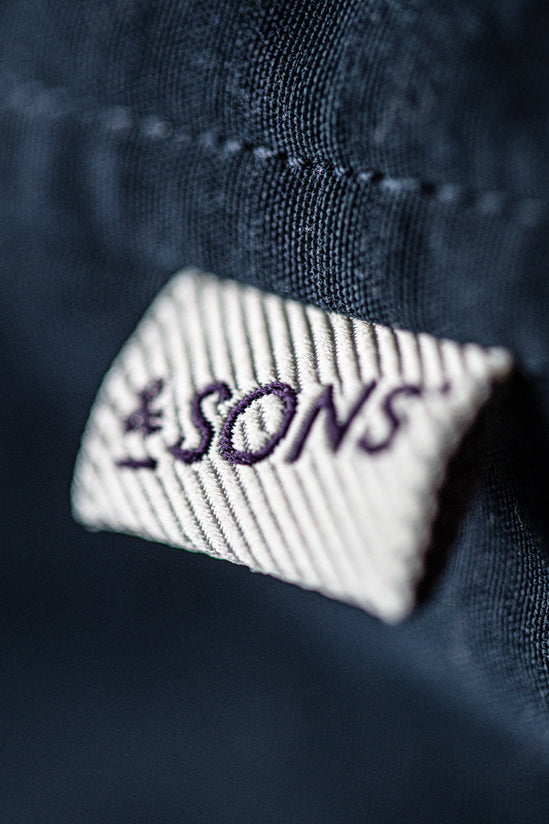 SALVAGE STOCK Denver Quilted Shirt Navy