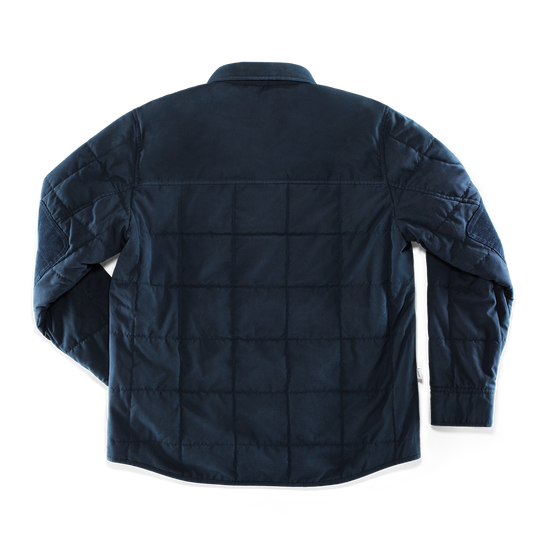 Denver Quilted Shirt Navy