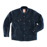 SALVAGE STOCK Denver Quilted Shirt Navy